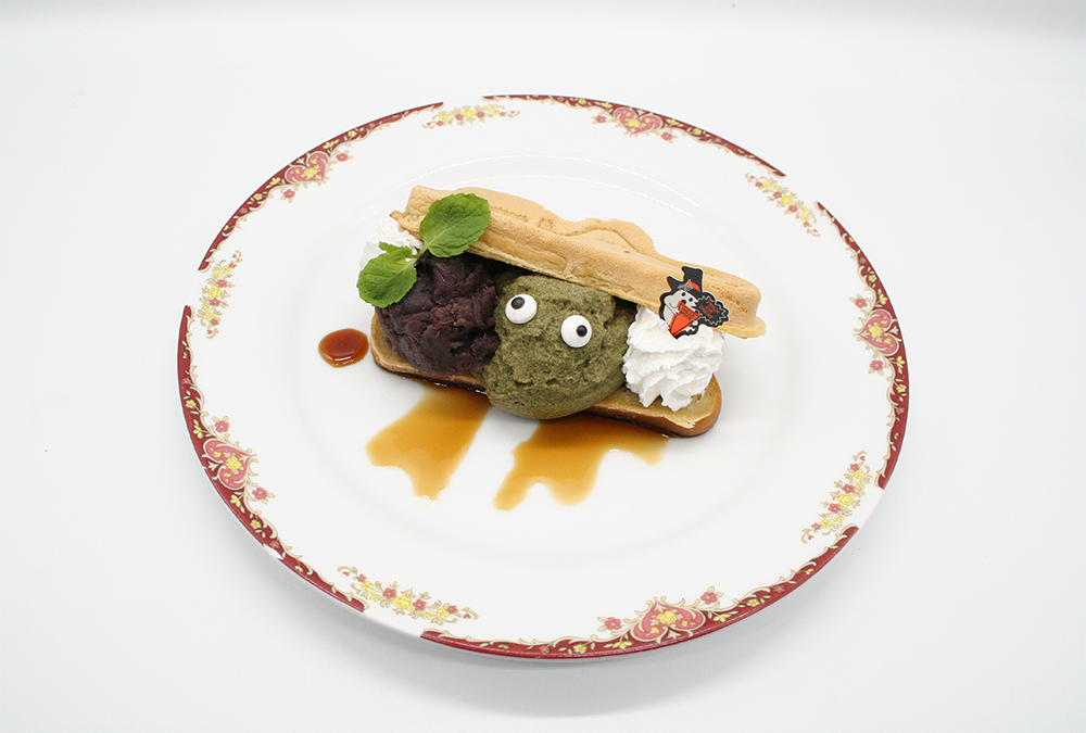 甘〜いオバケのレーシングコース焼き（ハロウィン仕立て）