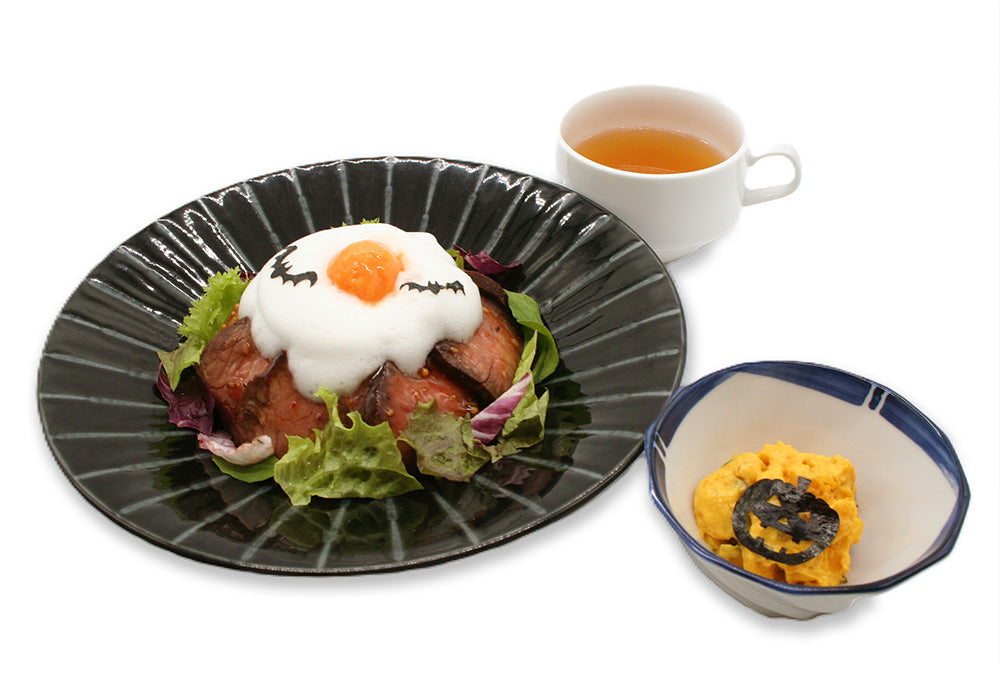 月見ローストビーフ丼