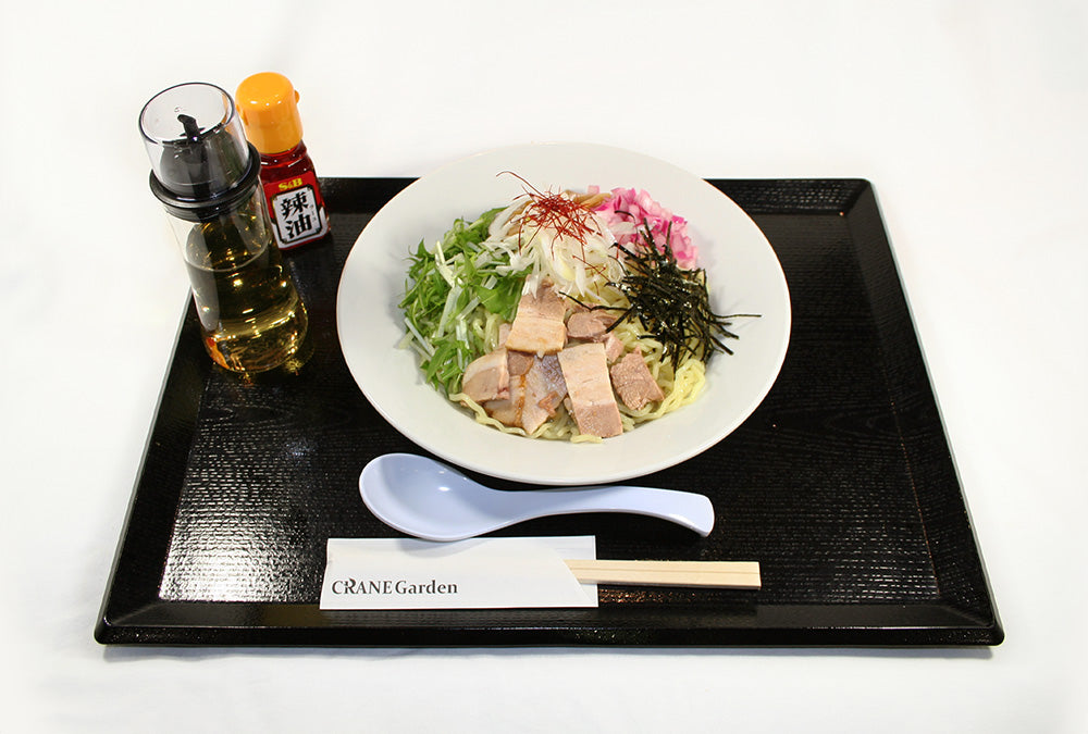 彩り野菜の塩油そば